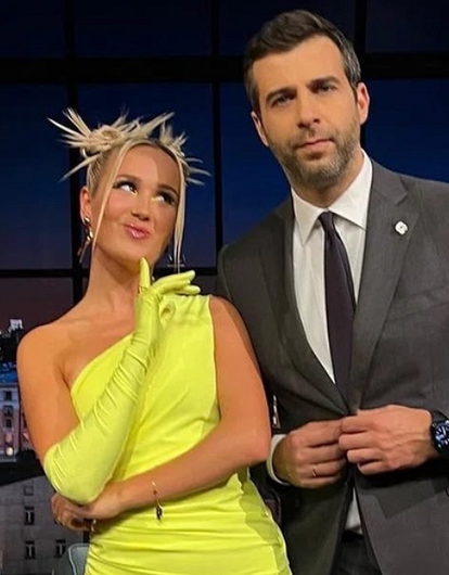 Клава Кока и Иван Ургант сняли пародию на пьяную Ольгу Бузову в Куршевеле