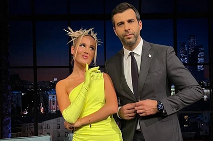 Клава Кока и Иван Ургант сняли пародию на пьяную Ольгу Бузову в Куршевеле