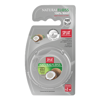 Благодаря особой структуре микроволокна зубная нить распушается, что позволяет лучше очищать межзубные промежутки. Пропитка натуральным пчелиным воском обеспечивает защиту от бактерий и к...
