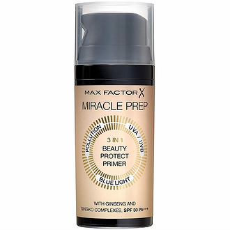 Праймер Miracle Prep 3 в 1 Beauty Protect Primer SPF30 PA +++ Max Factor