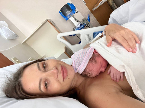 Валерия Чекалина стала мамой в третий раз