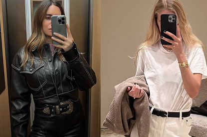 Как носить ремень этой весной: повторяем за фэшн-блогерами