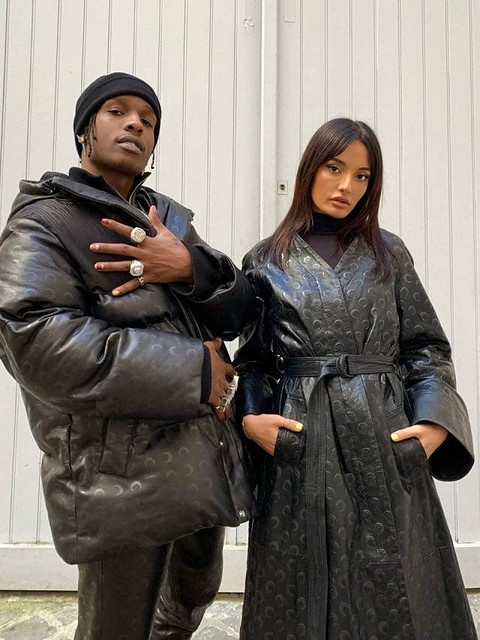 A$AP Rocky и Амина Муадди