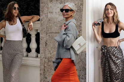 С чем носить длинную юбку: 25 образов на все случаи жизни