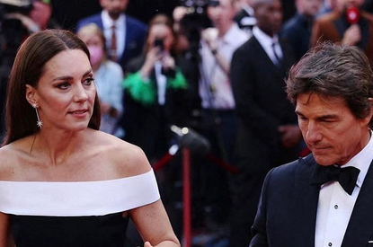 Кейт Миддлтон появилась на публике с Томом Крузом