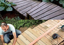 9 идей, как бюджетно сделать садовую дорожку на даче своими руками