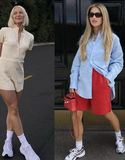 Самые модные женские кроссовки 2022: разбираем тренды с примерами от фэшн-блогеров