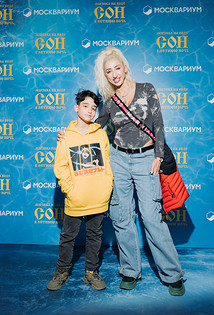 Лилия Абрамова с сыном
