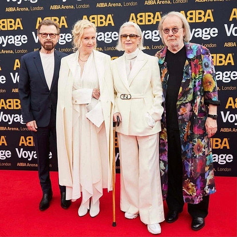 Участники группы ABBA впервые за 36 лет вместе вышли в свет (фото)