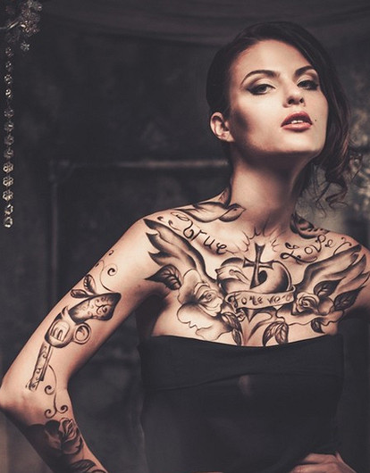 Тату-маскировка: что скрывают рисунки на теле