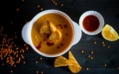 Чечевичный крем-суп