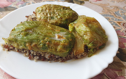 Голубцы с соевым фаршем