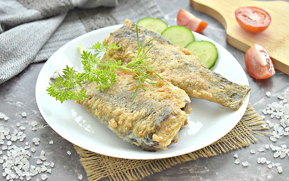 Закуска «Жареные караси в кляре»