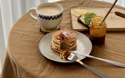 ПП-панкейки из мягкого творога