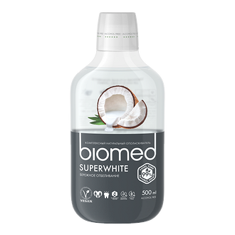 Ополаскиватель Biomed SUPERWHITE со вкусом кокоса