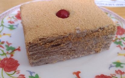 Живой торт «Наполеон»