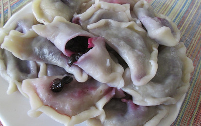 Вареники с вишней