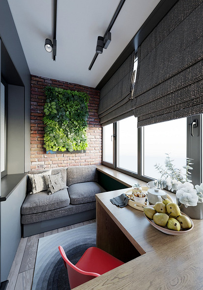 Дизайн балкона площадью 9 кв. м: оформляем большое пространство красиво и функционально