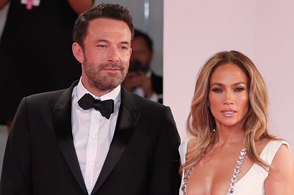 Дженнифер Лопес приехала поддержать Бена Аффлека на съемках его фильма