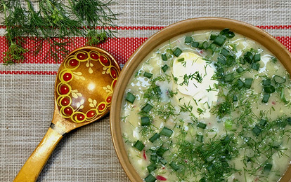 Нижнеломовская окрошка