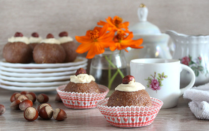 Пирожное из печенья со сгущенным молоком 