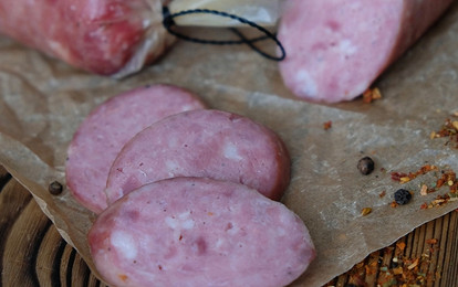 Домашняя краковская колбаса