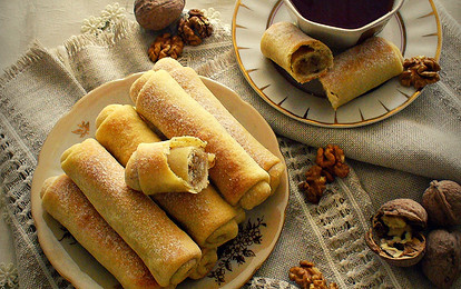 Ореховые трубочки по-грузински