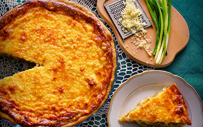 Классический луковый пирог