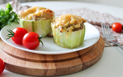 Жульен в кабачках