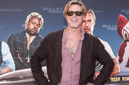 Брэд Питт пришел на премьеру своего нового фильма в юбке