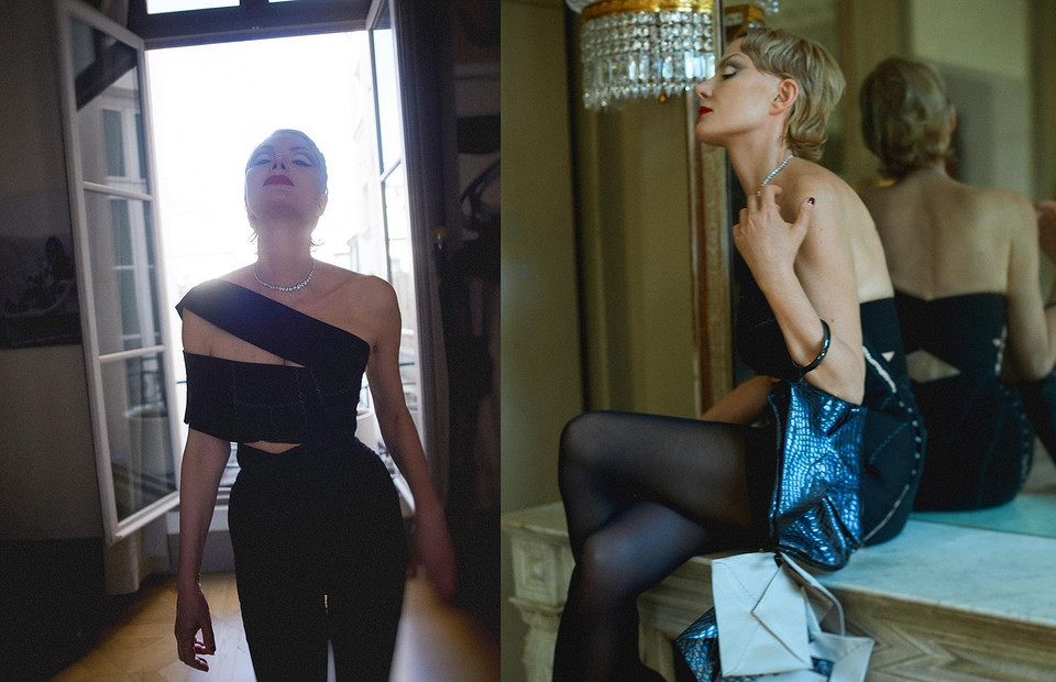 Перетянутая грудь и открытая спина: Рената Литвинова «выгуляла» откровенное платье мини