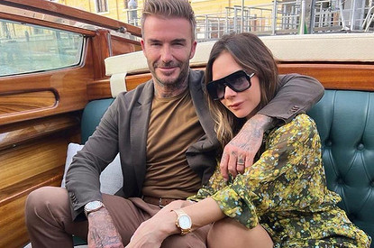 «Показал своего червяка»: Виктория Бекхэм неоднозначно подписала видео с мужем, чем смутила одного из сыновей