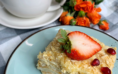 Ленивый торт «Наполеон»