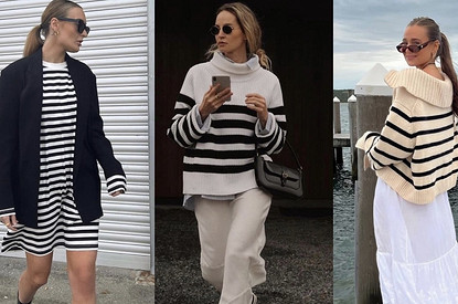 8 оригинальных образов с тельняшкой, которые тебе захочется повторить