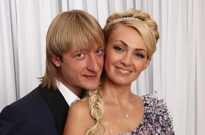 Яна Рудковская и Евгенией Плющенко поделились архивными снимками со свадьбы