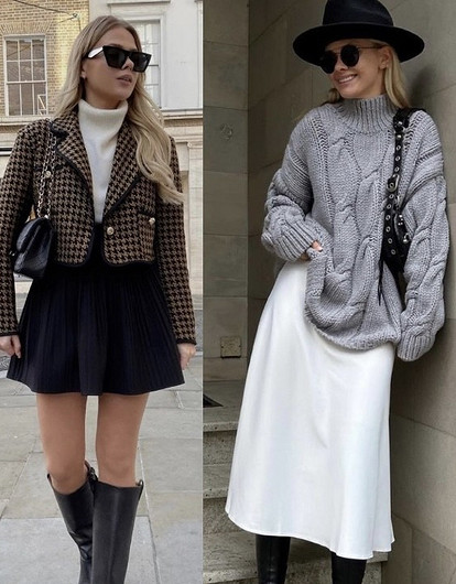 Как носить высокие сапоги этой осенью: 5 актуальных вариантов