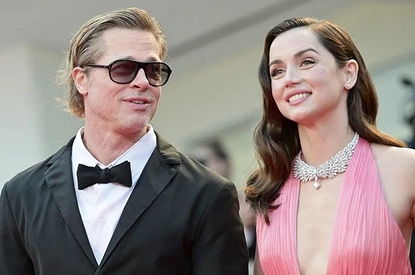 Брэд Питт и Ана де Армас произвели фурор на Венецианском кинофестивале (фото)