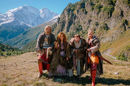 Юлия Пересильд появилась в образе молодой Бабы-Яги на первых кадрах сериала «Последний богатырь. Наследие»