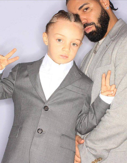 6-летний сын Дрейка выпустил свой первый трек