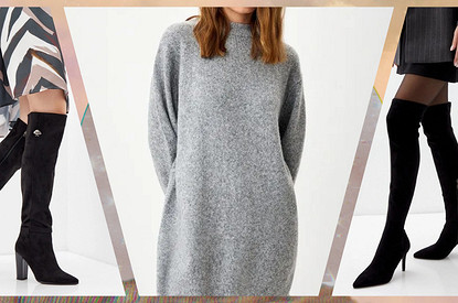 Как носить ботфорты, чтобы не выглядеть вызывающе: 8 идей на любой вкус