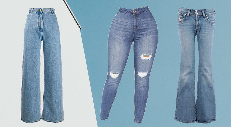 Гид по идеальным джинсам для разных типов фигур
