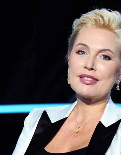 Наталья Рагозина впервые вышла в свет после смерти мужа