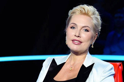 Наталья Рагозина впервые вышла в свет после смерти мужа