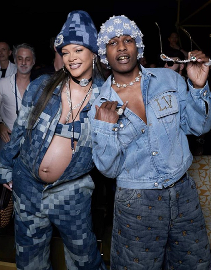 Рианна и A$AP Rocky впервые за долгое время вышли вместе в свет