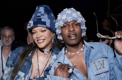 Рианна и A$AP Rocky впервые за долгое время вышли вместе в свет
