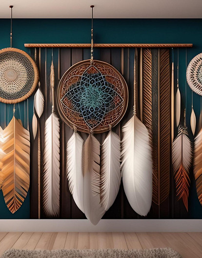 Как оформить квартиру в модном этническом стиле: маски, драконы и не только