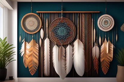 Как оформить квартиру в модном этническом стиле: маски, драконы и не только