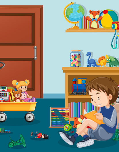 Как добиться порядка в детской комнате: веселая уборка и другие работающие приемы