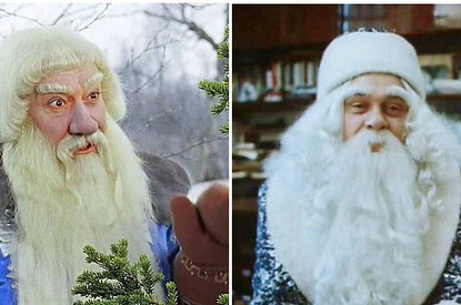 «Дед Мороз, выходи!»: 10 советских и российских актеров, сыгравших зимнего волшебника