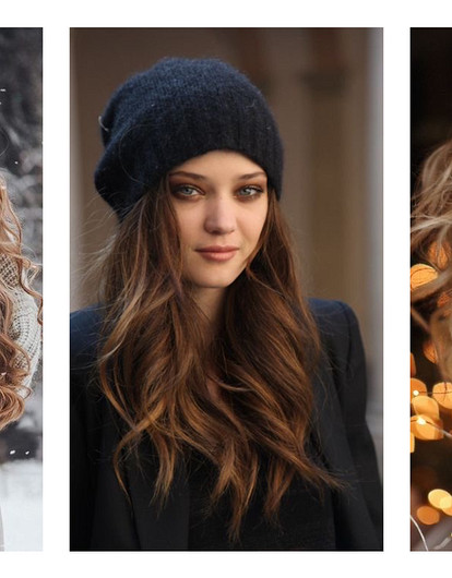 Как сохранить прическу под шапкой: 9 лайфхаков от эксперта